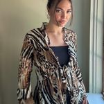 Notations Animal Print Top Photo 0