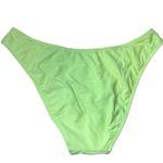 Wild Fable Women's Light Yellow High Leg Cheeky Bikini Bottom - Size XL - NWT Photo 3