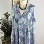 Ruby Rd. Woman Dress 1X Sleeveless Boho Vacation Feminine Preppy V Photo 1