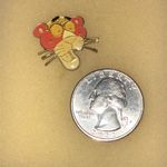 Pink Panther Cartoon Character Vintage Enamel Pin Yellow Photo 4