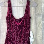 Jump  Apparel XS Juniors  Maroon Sleeveless Lined Mini Sheath Cocktail Dress Photo 3