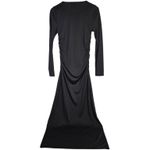 J.Crew J.‎ Crew Long-sleeve dress in jersey crepe Black S NWT Photo 1