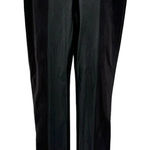 ZARA W&B Collection Black Pull On Ponte Pants Leggings Faux Leather Suede Small Photo 0
