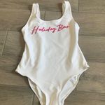 One Piece Holiday bar white  swimsuit Photo 0