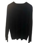 Banana Republic  easy care Italian Marino wool yarn by baruffa black vneck king s Photo 3