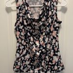 NU Options Tank with Cowl Neck Black/Pink/White Size XS Photo 3