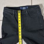 Hollister  Women Black Denim Jeans High Rise Super Skinny Ripped size 5R. Photo 6