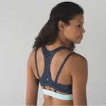 Lululemon Size 4 Turquoise Blue Splendour Racerback Sports Bra Photo 4