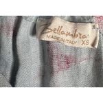 Bellambra 100% Linen Dress Womens XS Blue Floral Watercolor Sleeveless Italy Photo 7