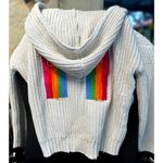 Zadig & Voltaire Anya Zippered Hooded Embroidered Cardigan size L Photo 9