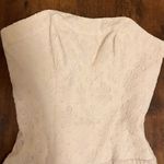 Lilly Pulitzer  Strapless Cream Dress Photo 2