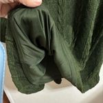 Love Riche  hunter green lined sweater dress size S Photo 6