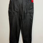 Spanx NWT - Faux Leather Jogger Pants Black Photo 0