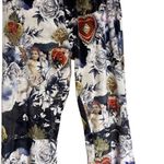 Jaded London  velvet flared trousers with cherub, cloud graphic size S Photo 3