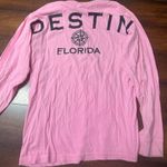 Pink Long Sleeve Shirt Destin Florida Size M Photo 0