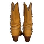 Frye 1971 Vintage  Leather Heeled fringe Cowboy Western
Boots size… Photo 1