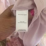 Maison Tara Floral Maxi Dress Sz 4 Pink Orange Chiffon Ruffle Wrap Style Photo 11