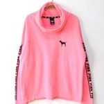 PINK - Victoria's Secret 2/$30 Victoria’s Secret PINK Cowl Turtleneck Sweatshirt Long Sleeve Pullover Photo 0
