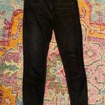 Mavi Tess Black Jeans Fringe Bottom Size 26 Photo 1