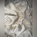 House Of CB NWOT  'Aryana' Ivory Bow Long Sleeves Mini Dress sz XS Photo 8