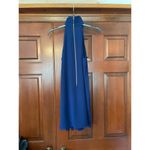 Naked Zebra  accordion pleated halter dress size small Photo 2