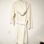 Barefoot Dreams  Cozychic Solid Ribbed Hooded Lounge Cozy Robe Size 1 Photo 5