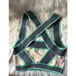 NWT Urban Outfitters Women's Knit Crop Top with Wide Straps Size Medium Gray Photo 2