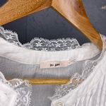 Mi Ami White Lace Accent Top Size XL Photo 2