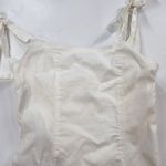 superdown Siona Tie Strap Dress in White Small Photo 4