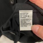 Talbots Cute Vintage 90’s black baby ribbed chunky button cardigan top pockets Photo 5