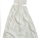 Faithfull the Brand TAYARI White MIDI DRESS Size 12 Photo 2