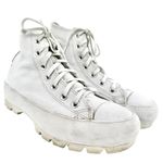 Converse  Chuck Taylor All Star Sneakers Leather Lugged Sole High Top White 8 Photo 1