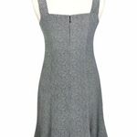 Vtg Rickie Freeman Teri Jon 100% Silk Sleeveless Monochrome Sheath Dress Small? Black Photo 2