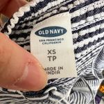 Old Navy  Blue & White Striped Cotton & Linen Blend Mini Dress XSmall EUC Photo 6