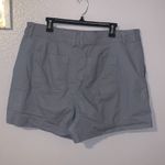 A New Day Grey Stretch Summer Khaki Shorts Photo 3