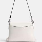 Coach 1964 Leather Fringe Crossbody Bag Purse Chalk New NWT Photo 7