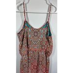 Pixley Women boho print tank dress size small Yellow Photo 4