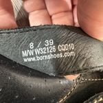 Baltic Born Born Women Leather Sandals Size 8 Thong Slip On Black Flip Flops Boho Minimalist Photo 9