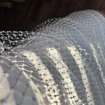 Dress With Sheer Rhinestone Top White Photo 2