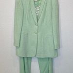 Escada Vintage 3 Piece Pants Suit Blazer, Tank Top, & Trousers EUC Sz Lg Wool Photo 0