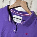 Aeropostale Vintage Y2K Purple Short Sleeve Preppy Polo Womens Medium Photo 2