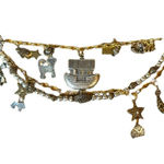 Vintage‎ Noah’s Ark Charm Neck Chain Pin Necklace For Collared Shirt Photo 0