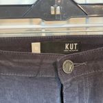 Kut From The Kloth Women’s Kut Dark Gray corduroy Skinny Jeans Size 12 Photo 4