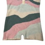 Kaylee Kollection Colorblock Knit Fuzzy Romper, Sz M Size M Photo 9