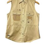 Ralph Lauren VTG Lauren M Khaki Safari Utility Vest 100% Cotton Hong Kong Photo 10