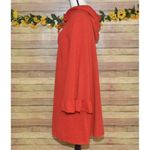 Southern Stitch  Ladies Red Hooded Bell Sleeves Pullover Sweatshirt Dress Size XL Photo 7