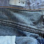 Gap Denim Cutoff Raw Hem Jean Mini Skirt Photo 4