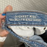 American Eagle ‎ Light Wash Highest Rise 90s Boyfriend Shorts Photo 5