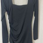Princess Polly  CAPRANI LONG SLEEVE MINI DRESS BLACK Size 6 Photo 12
