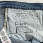 frame denim NWT Frame‎ Le High Straight Demarco Rips Denim Blue Jeans Size 33 Photo 8